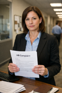 Texas employee holding complaint document; employer adequate corrective action