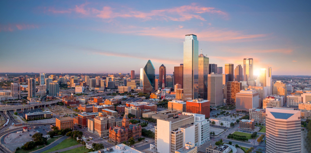 cityscape of Dallas image Cityscape of Dallas image